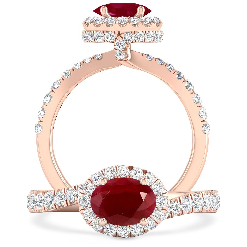 Rose Gold - Ruby