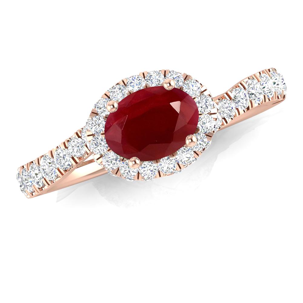 Rose Gold - Ruby
