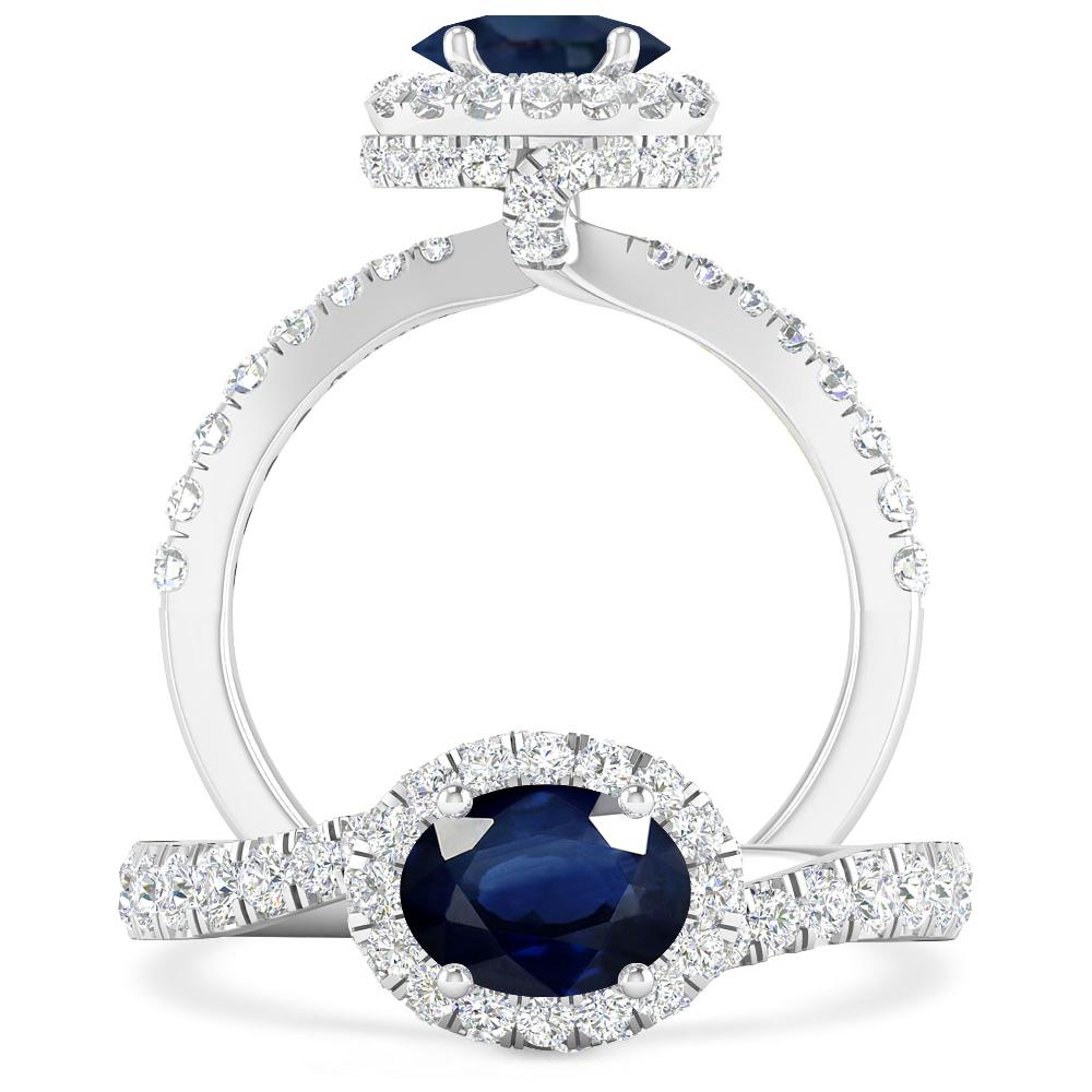 White Gold - Sapphire