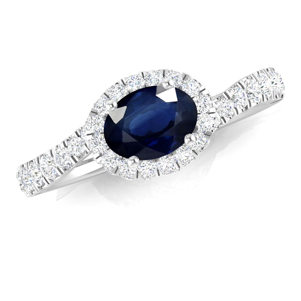 White Gold - Sapphire