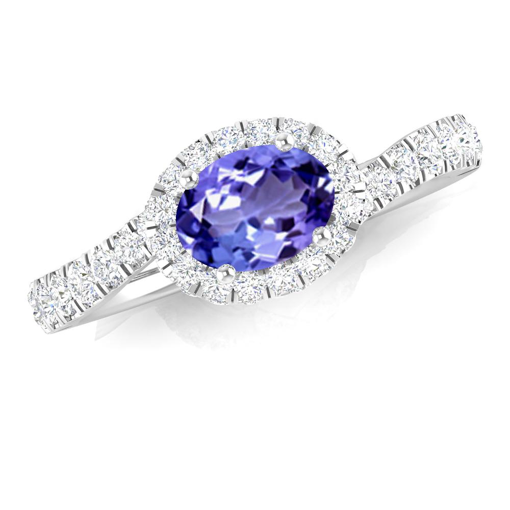 White Gold - Tanzanite
