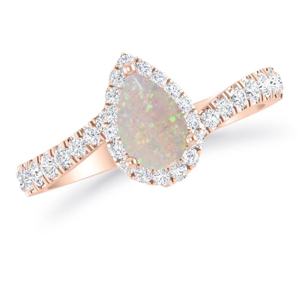 Rose Gold - Opal