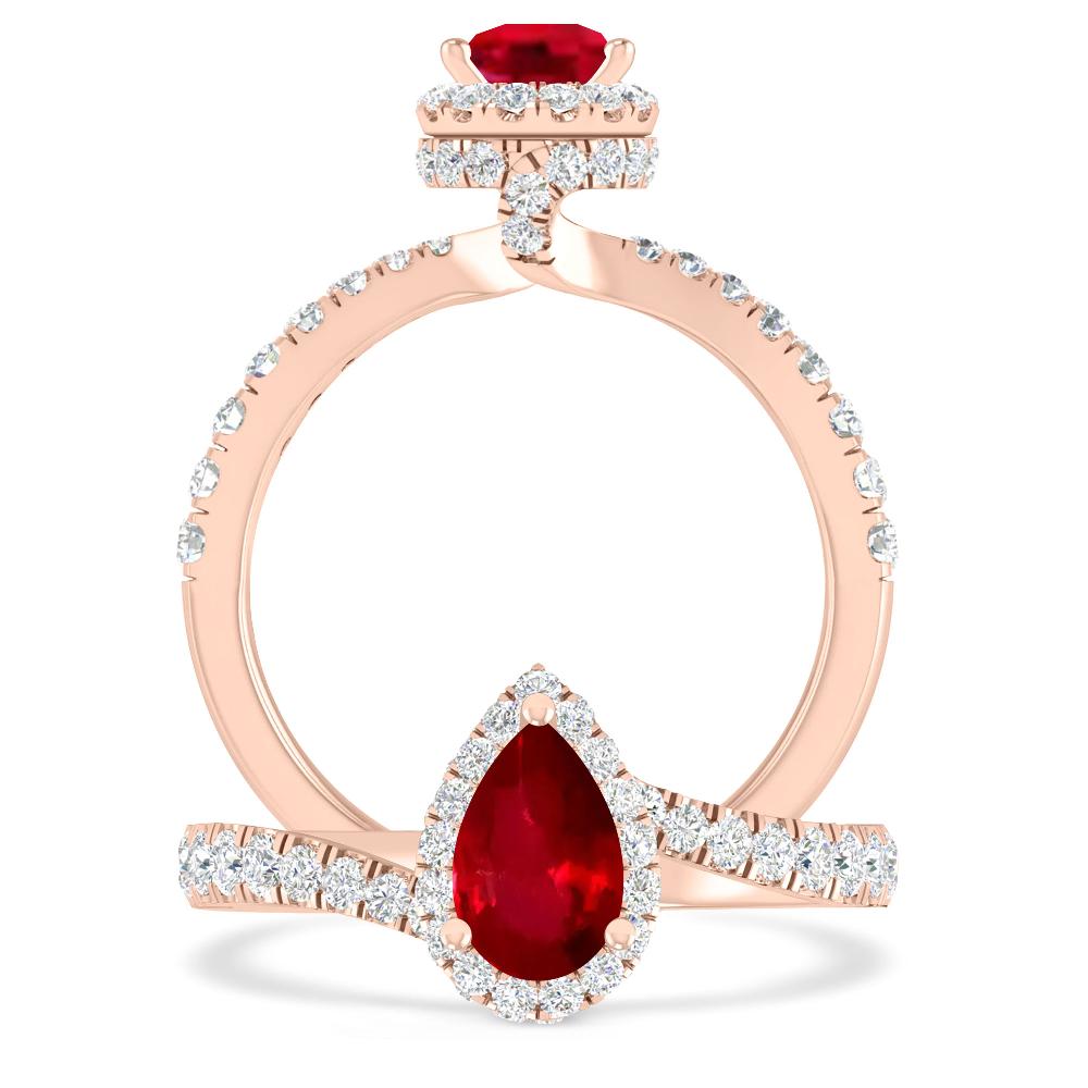 Rose Gold - Ruby
