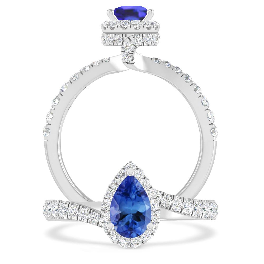 White Gold - Tanzanite