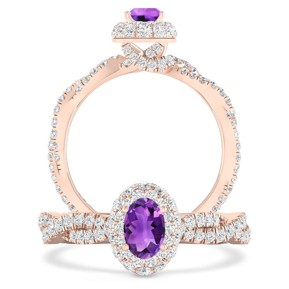 Rose Gold - Amethyst
