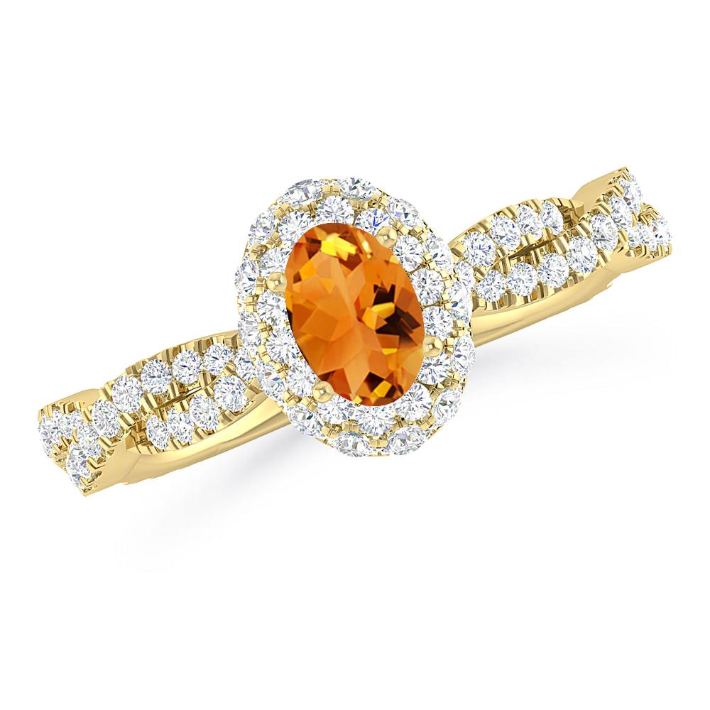 Yellow Gold - Citrine