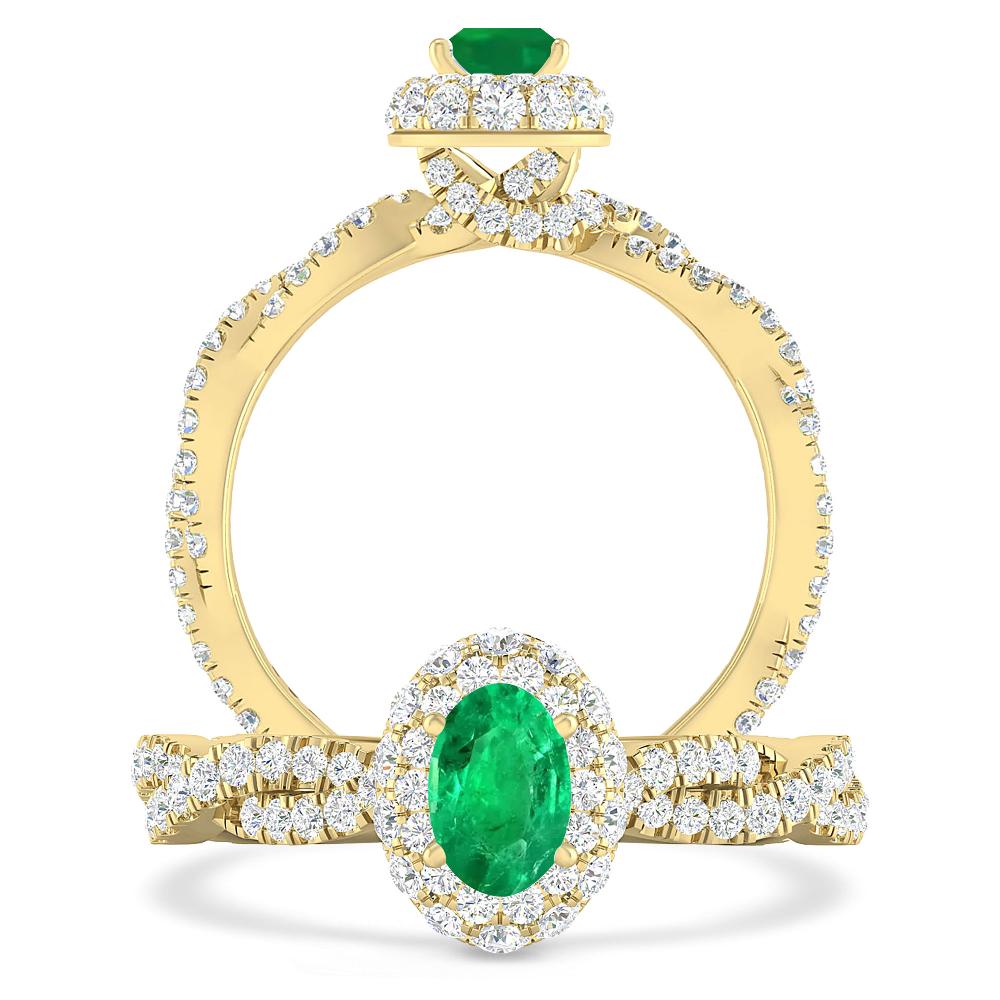 Yellow Gold - Emerald