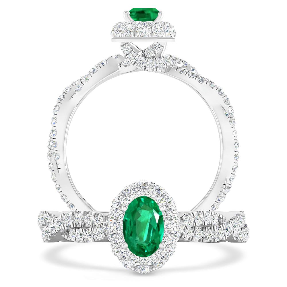 White Gold - Emerald