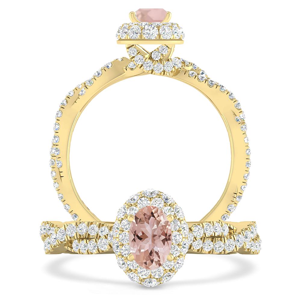 Yellow Gold - Morganite