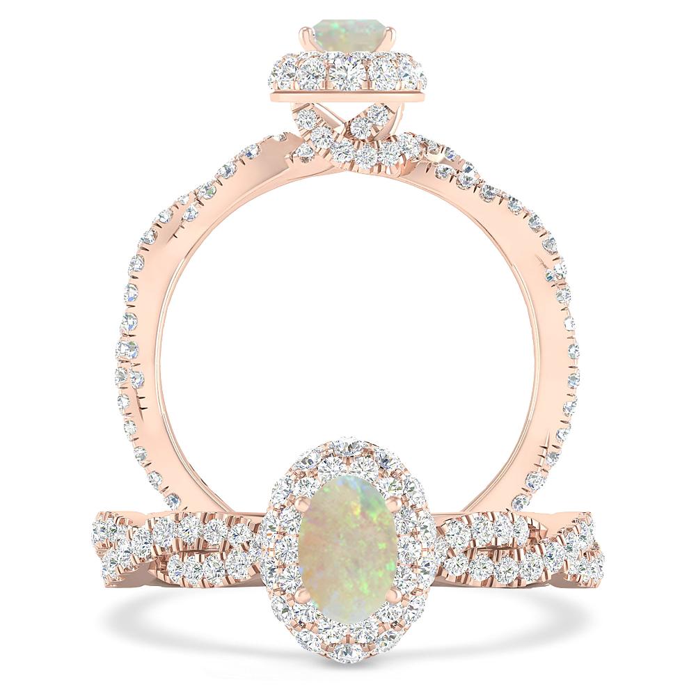 Rose Gold - Opal