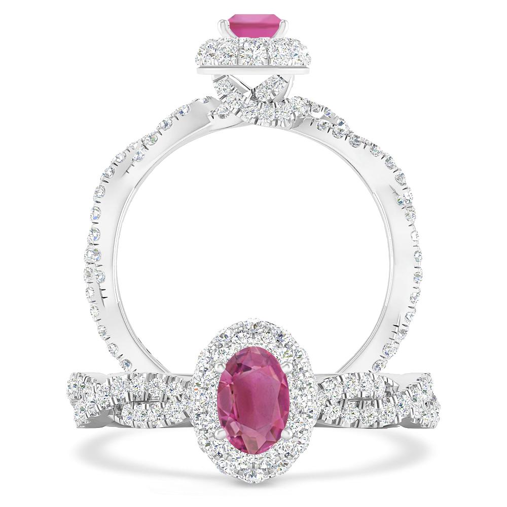White Gold - Pink Tourmaline
