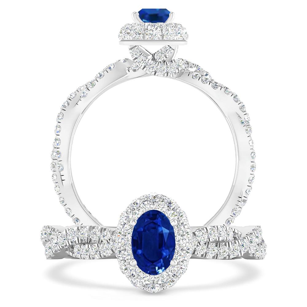 White Gold - Sapphire