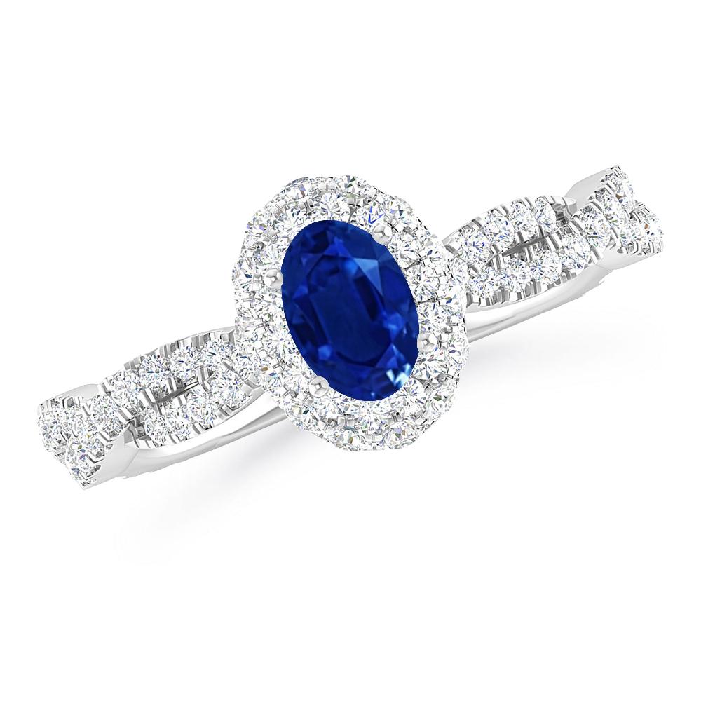 White Gold - Sapphire