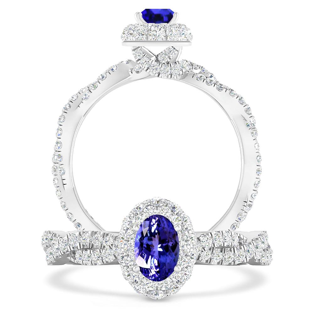 White Gold - Tanzanite