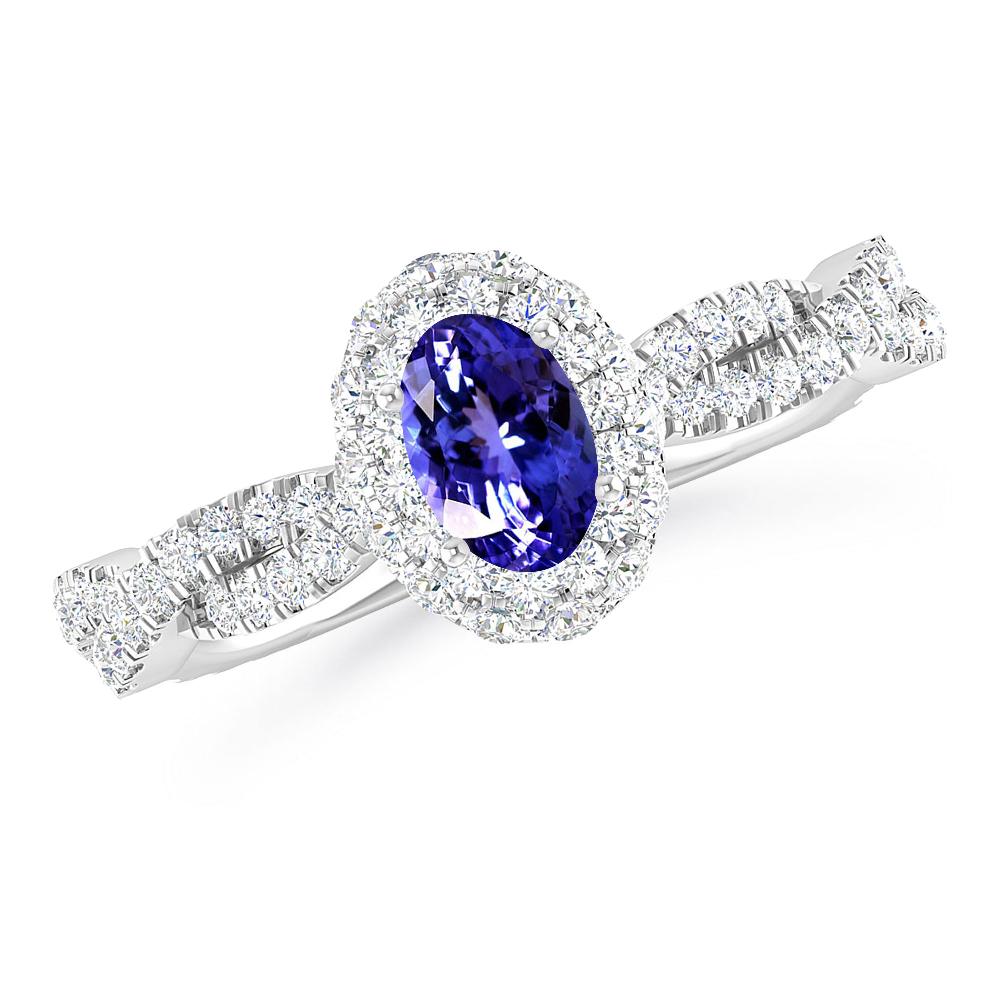 White Gold - Tanzanite