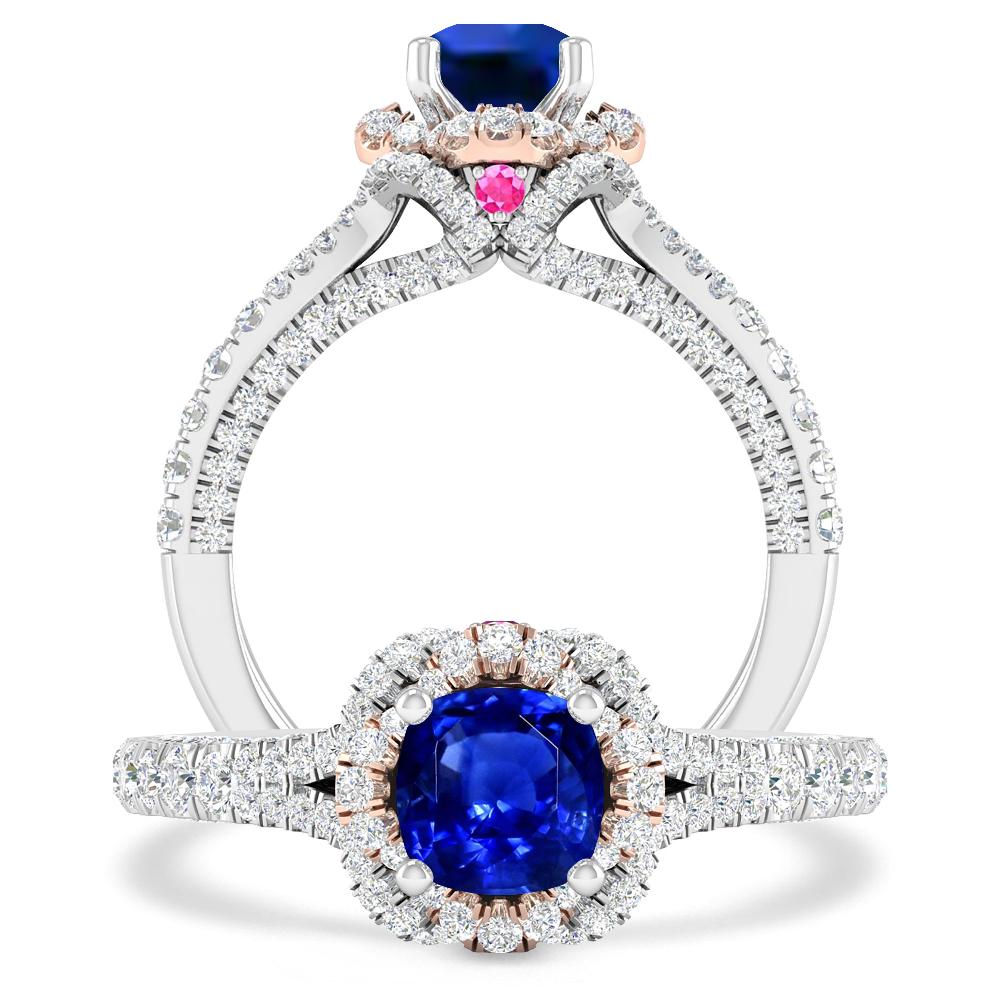 White Gold - Sapphire