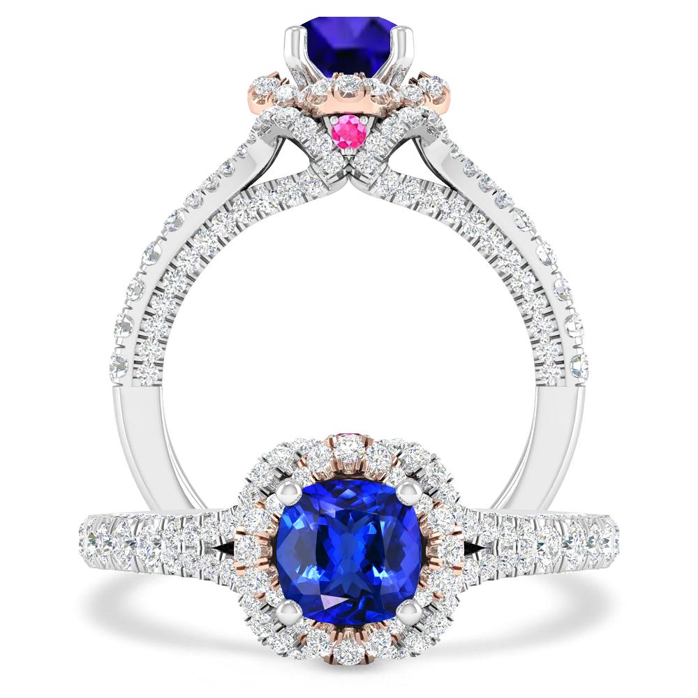 White Gold - Tanzanite