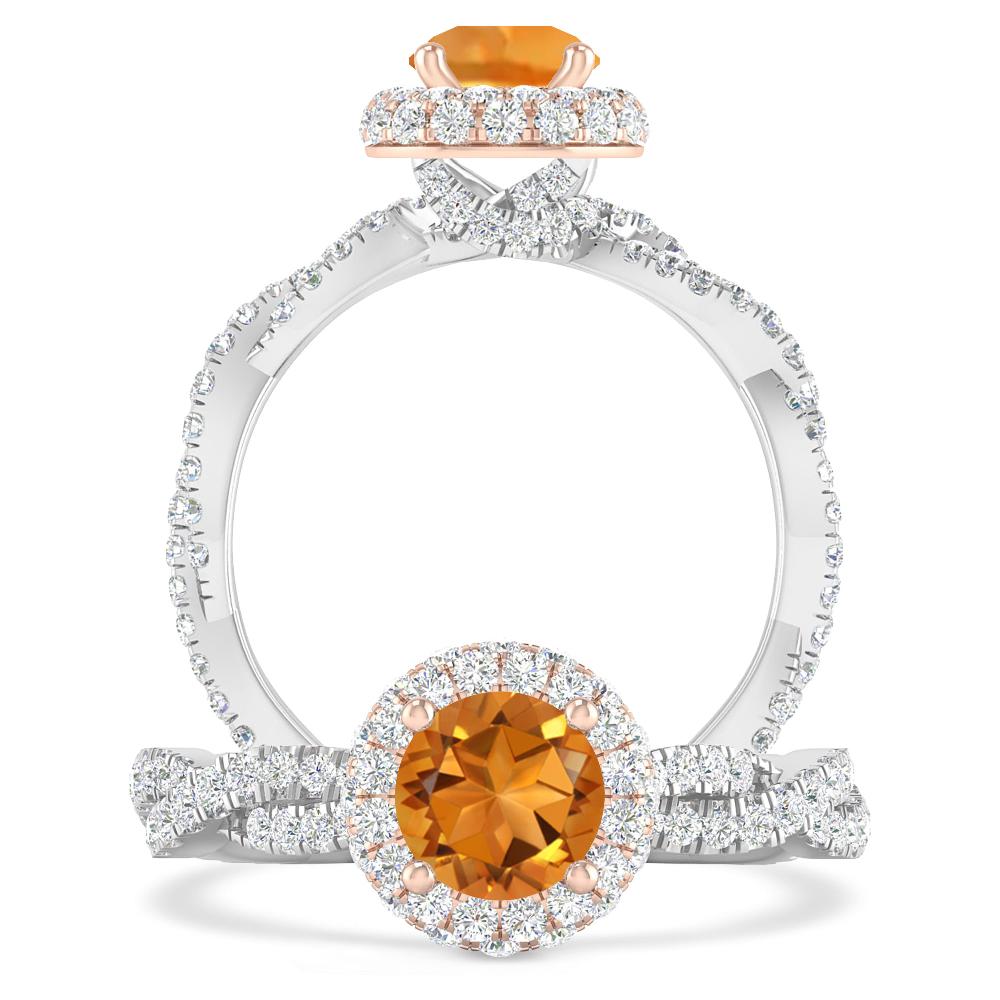 White Gold - Citrine