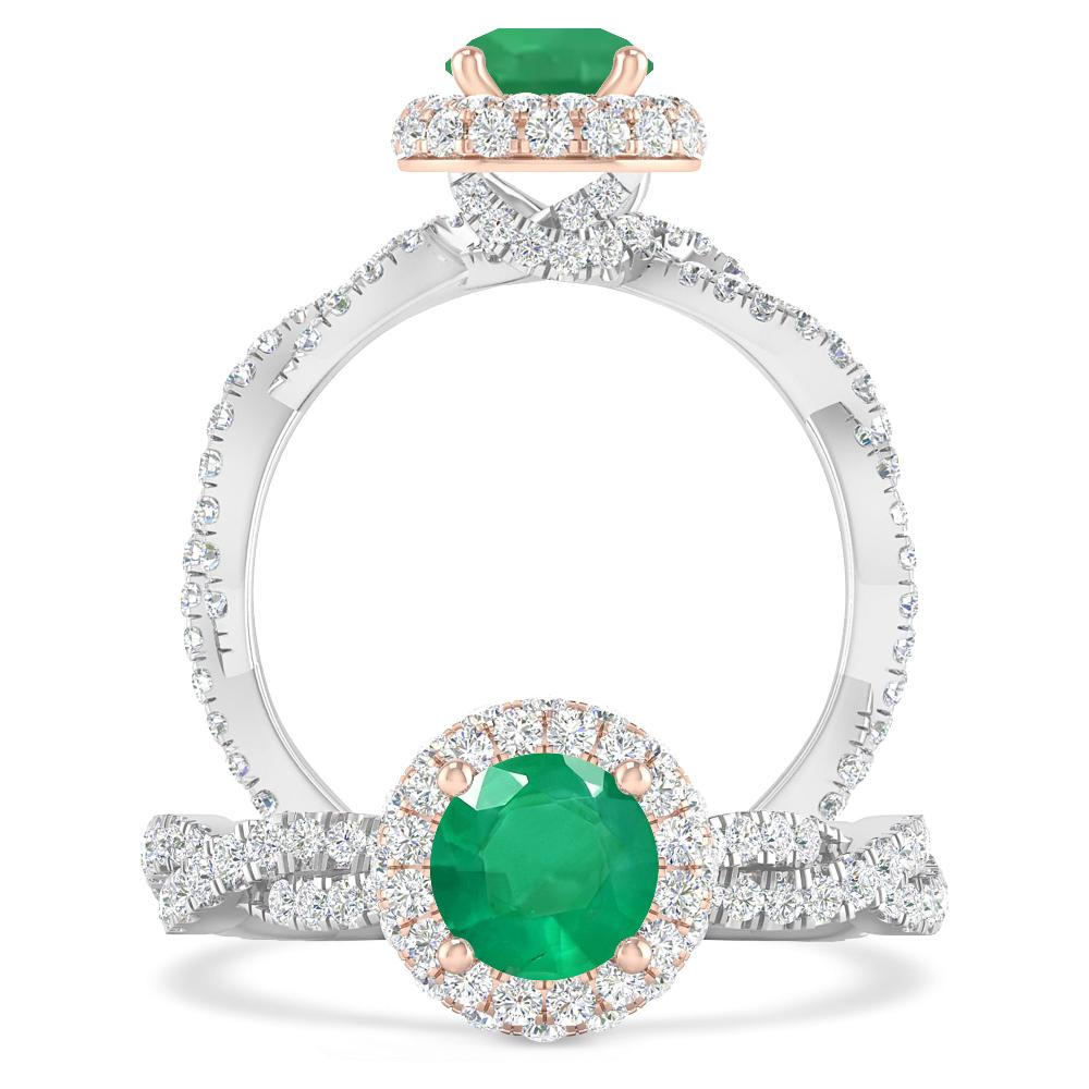 White Gold - Emerald