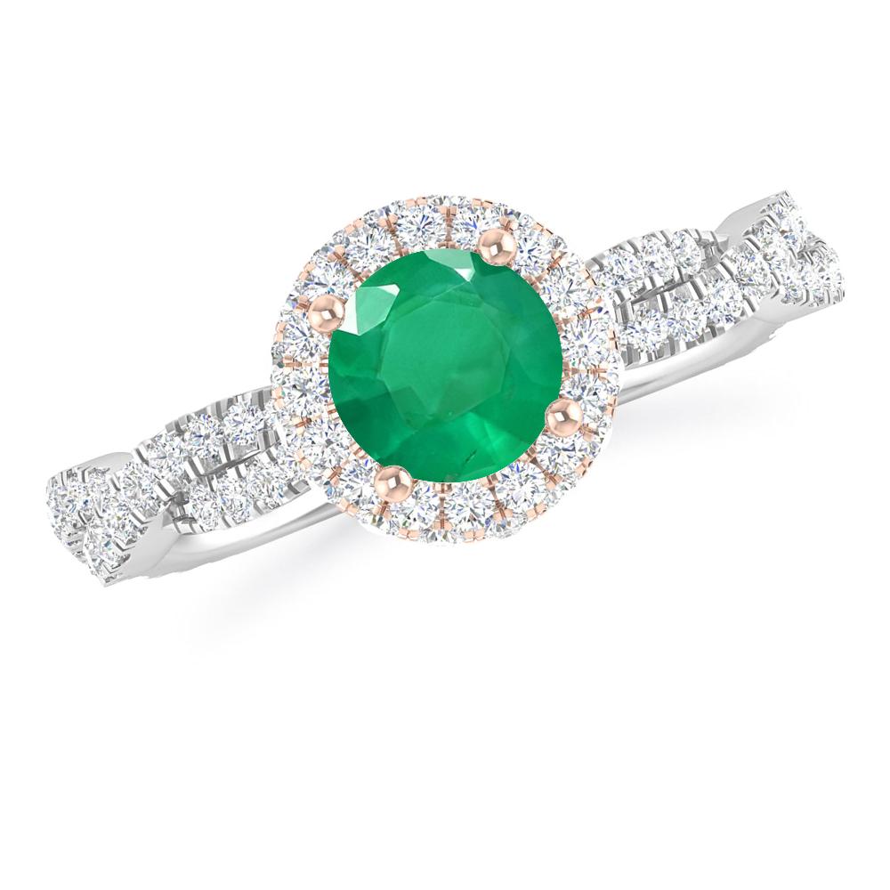 White Gold - Emerald