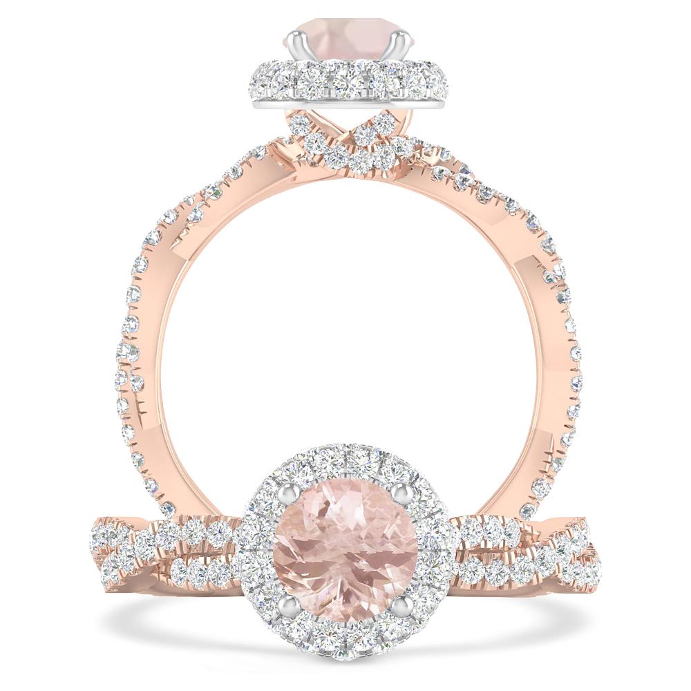 Rose Gold - Morganite