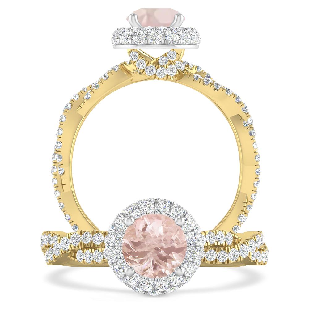 Yellow Gold - Morganite