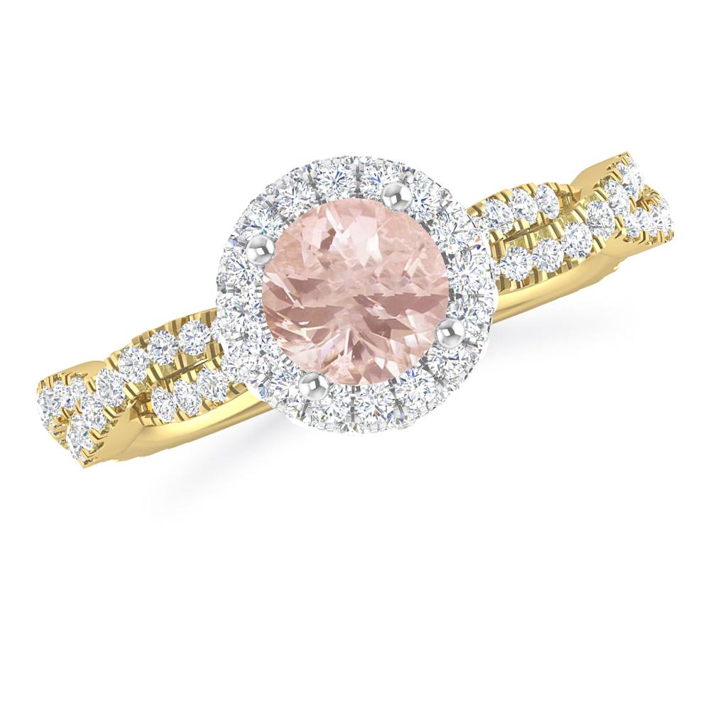 Yellow Gold - Morganite