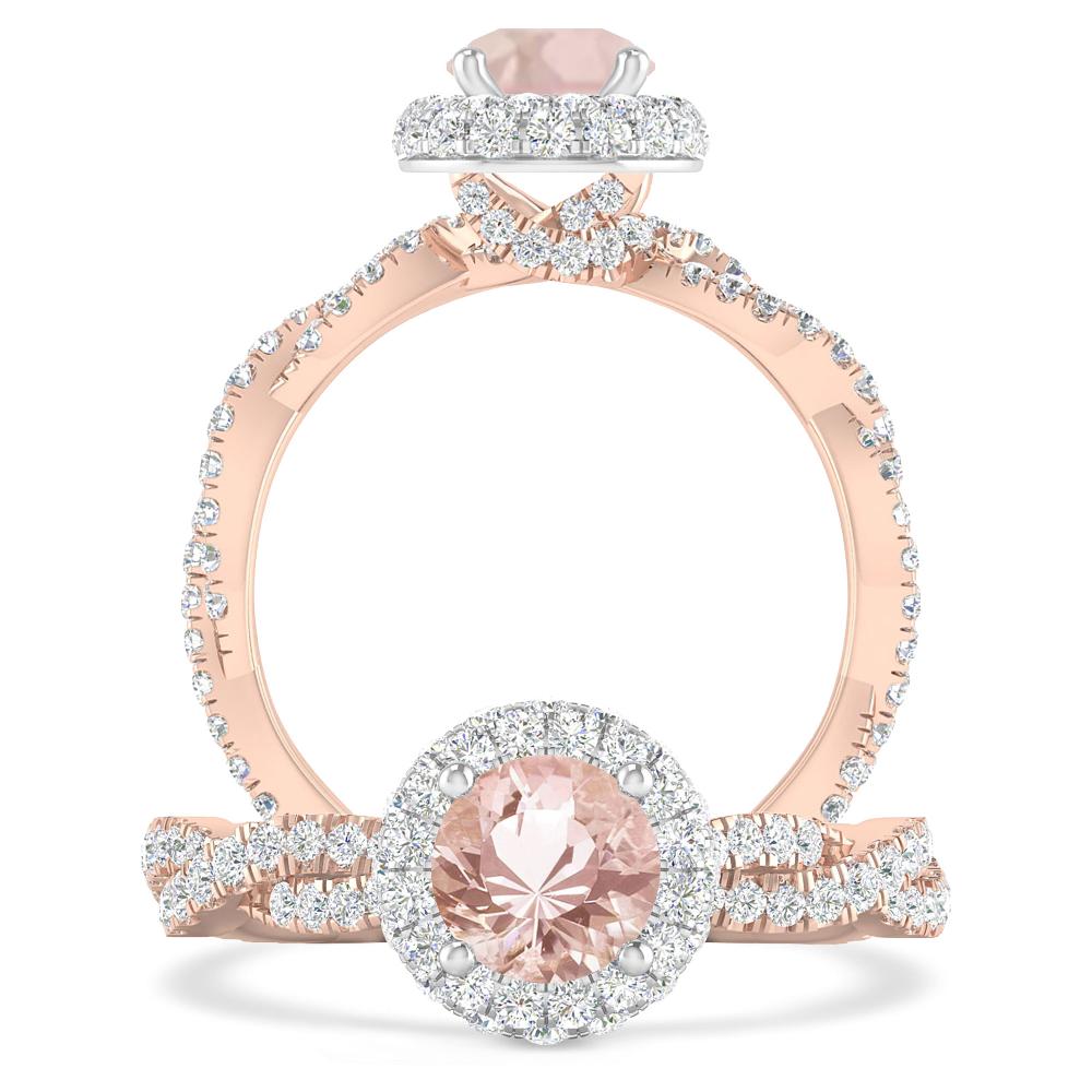 Rose Gold - Morganite