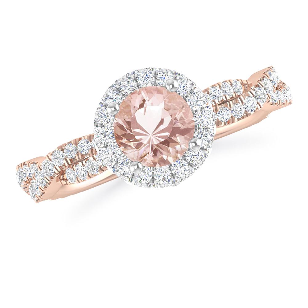 Rose Gold - Morganite