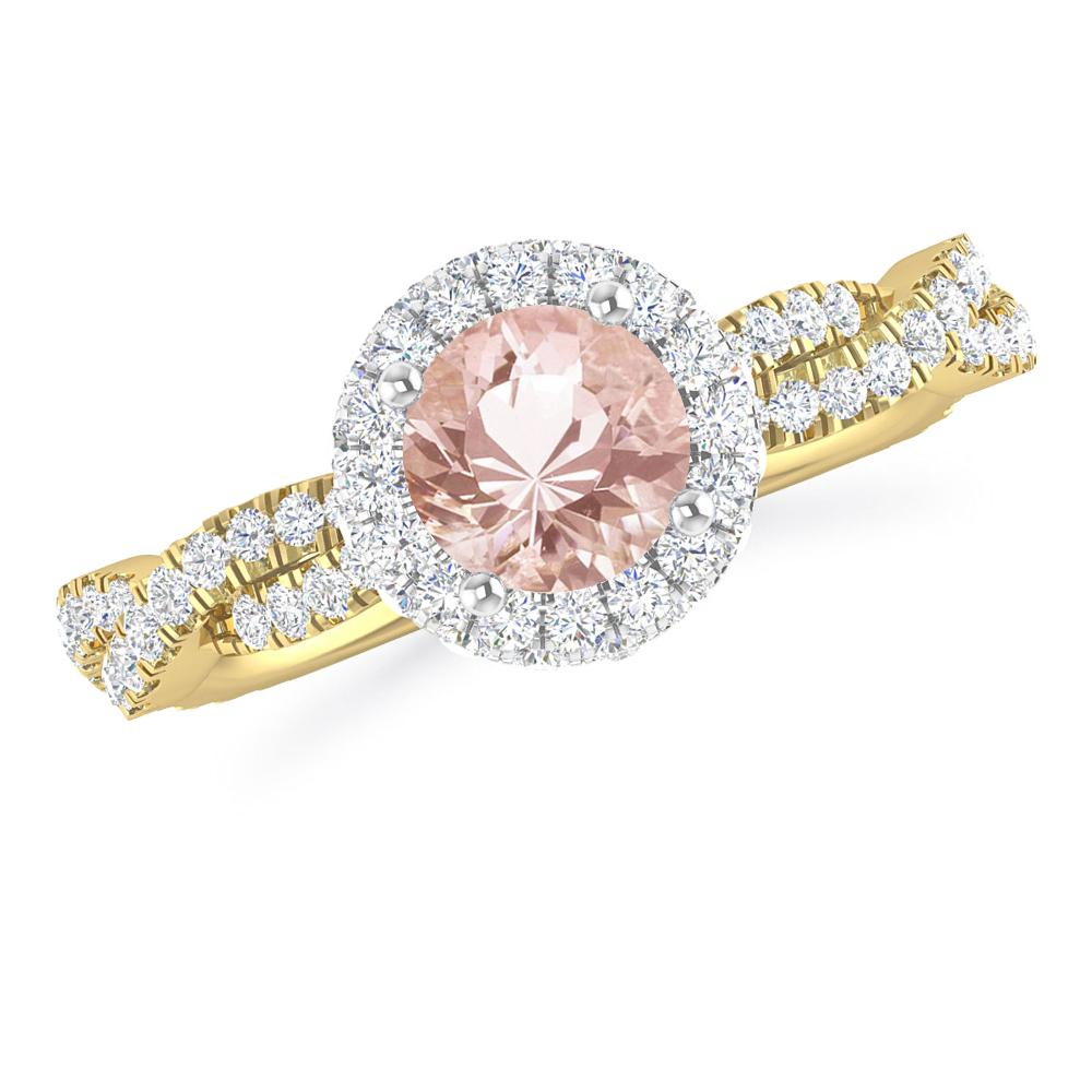 Yellow Gold - Morganite