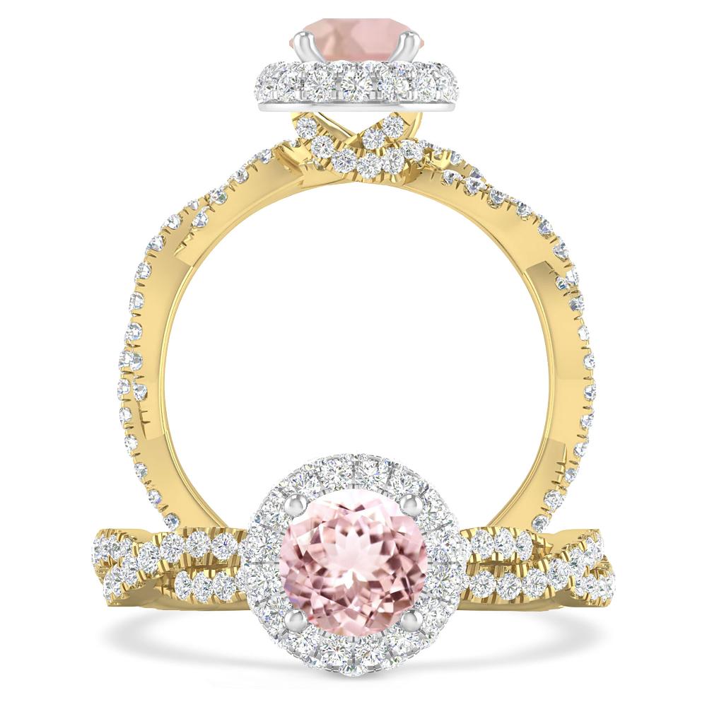 Yellow Gold - Morganite