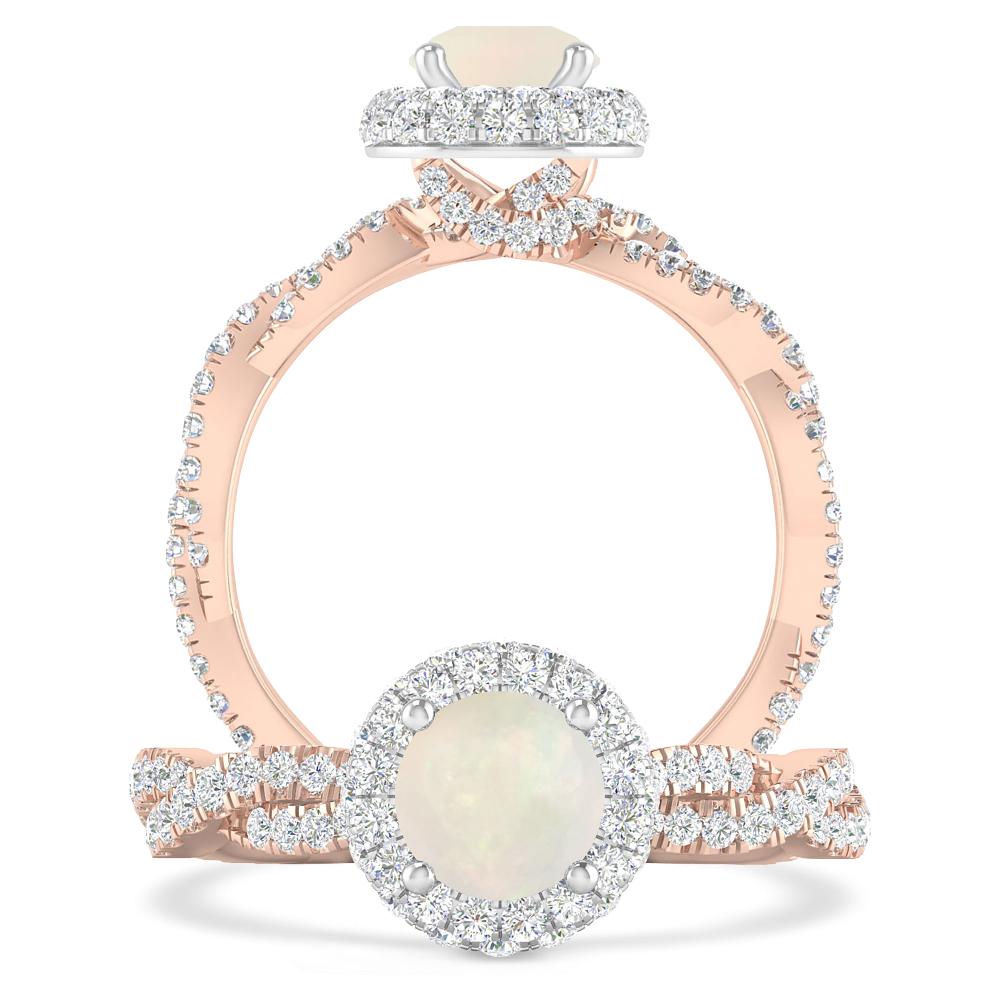 Rose Gold - Opal