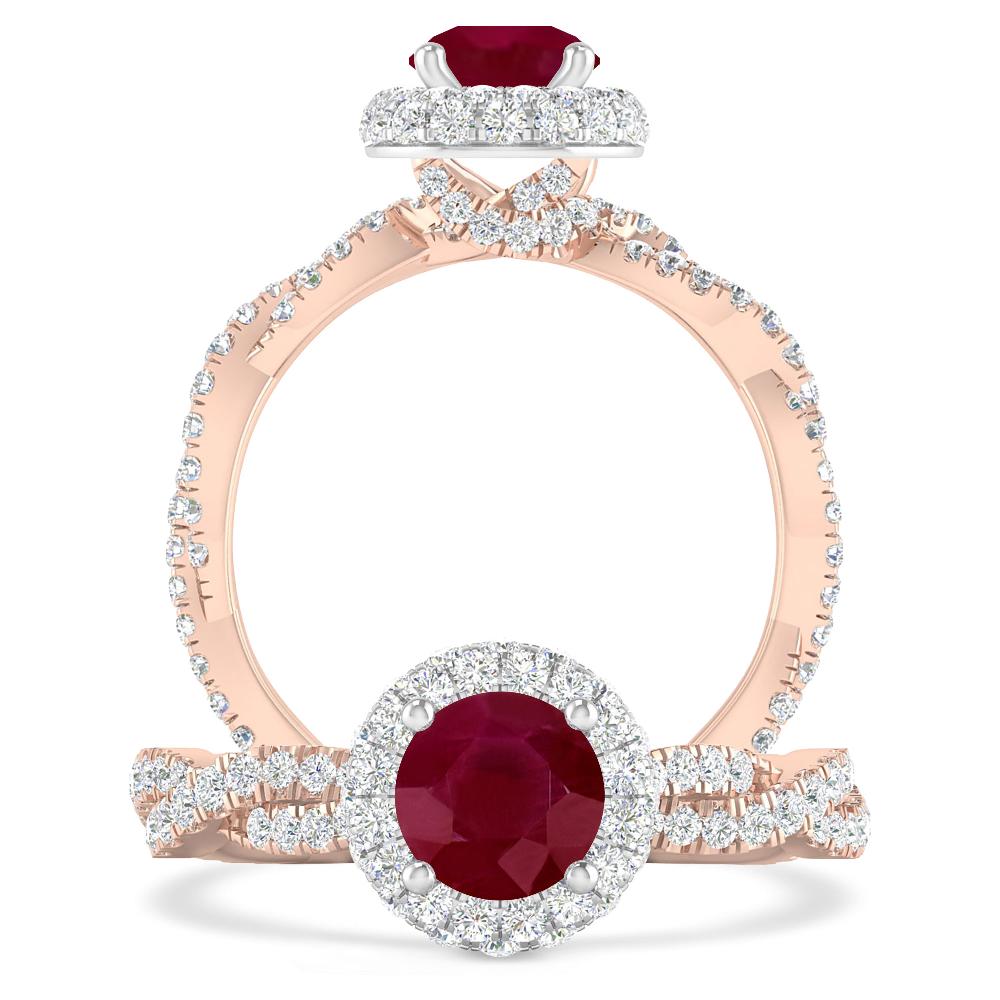 Rose Gold - Ruby