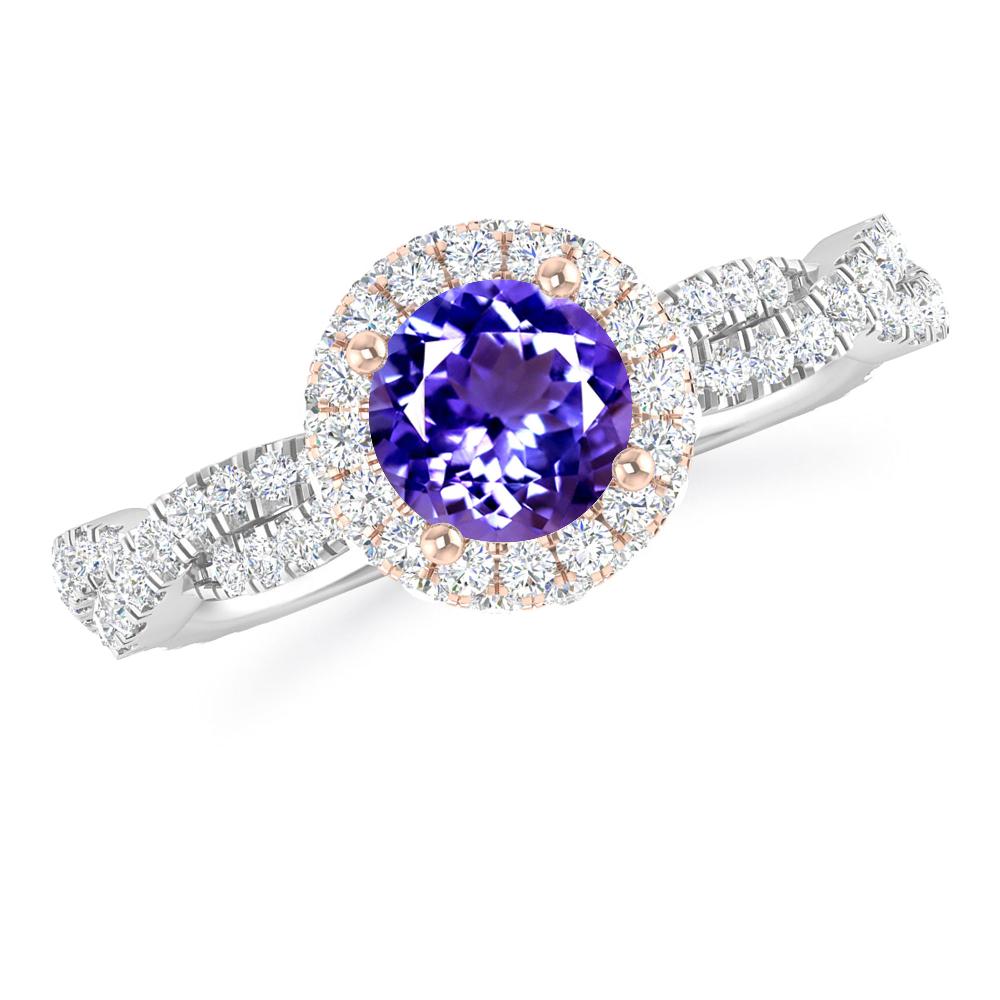 White Gold - Tanzanite