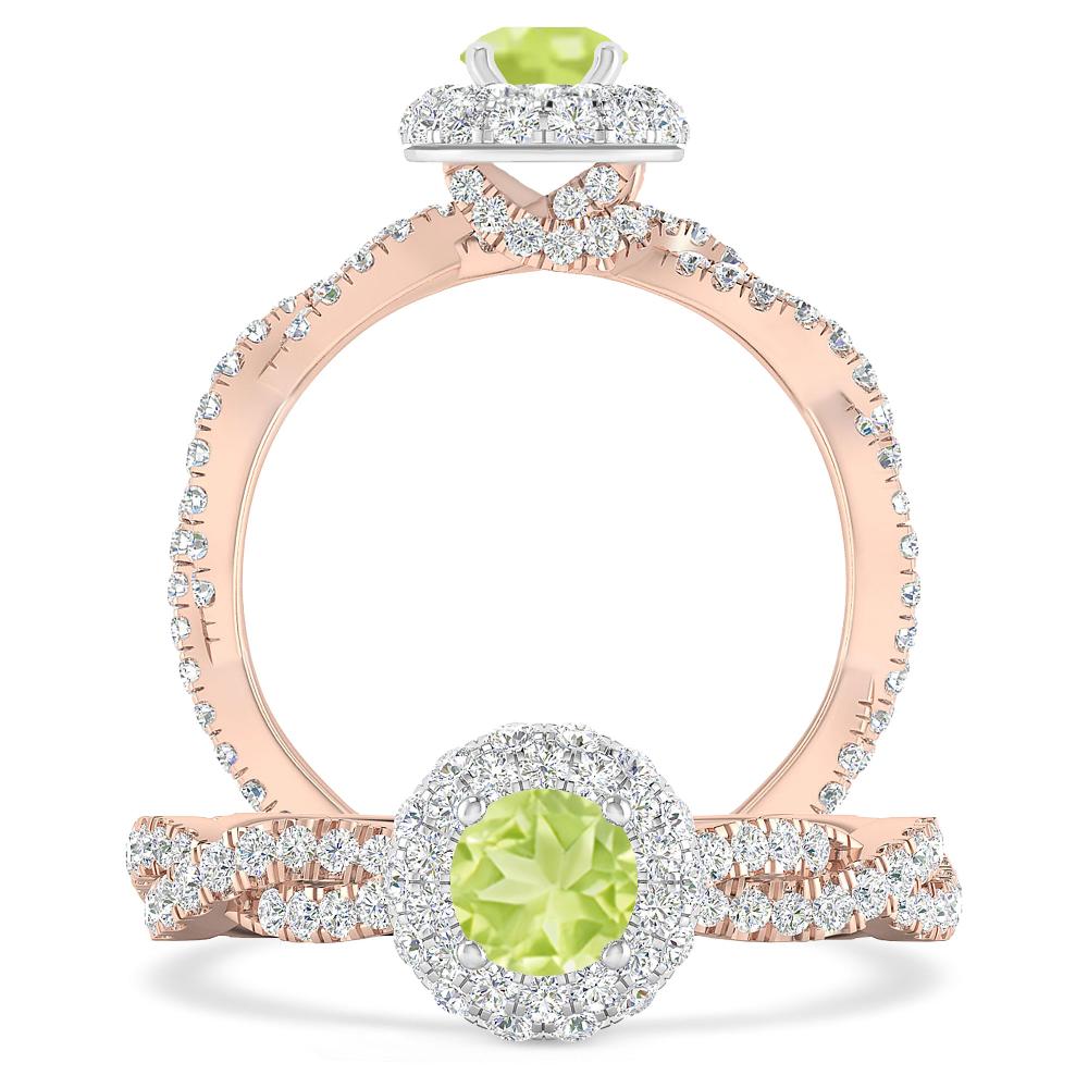 Rose Gold - Peridot