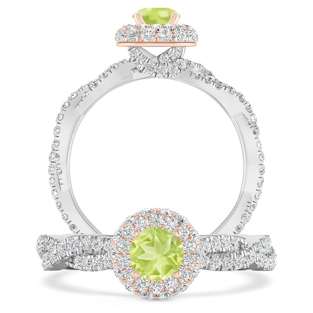 White Gold - Peridot