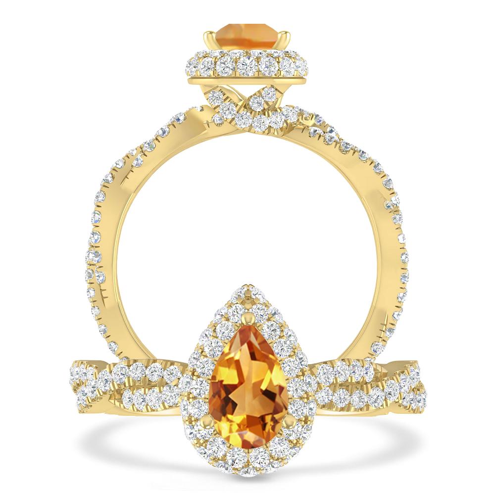 Yellow Gold - Citrine