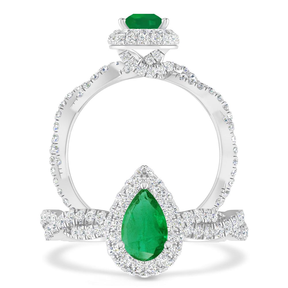 White Gold - Emerald