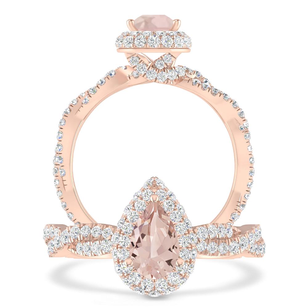 Rose Gold - Morganite