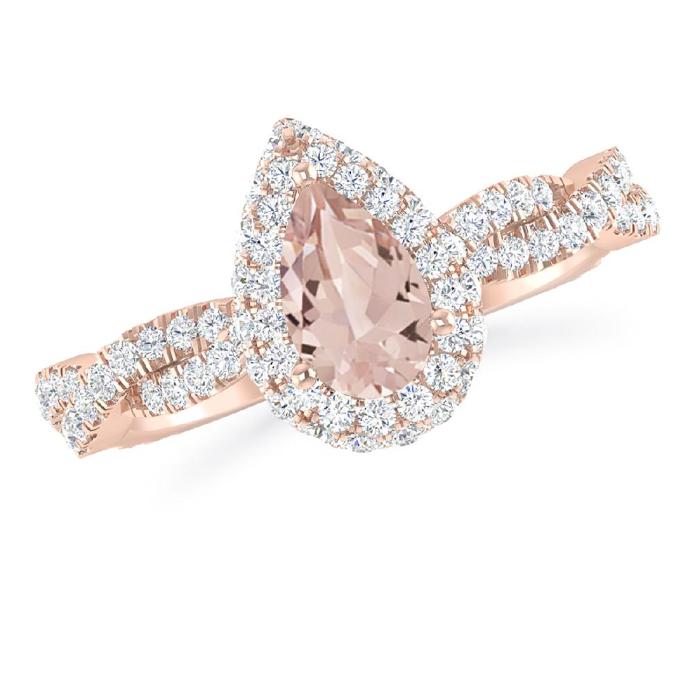 Rose Gold - Morganite