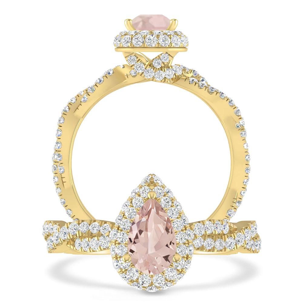 Yellow Gold - Morganite