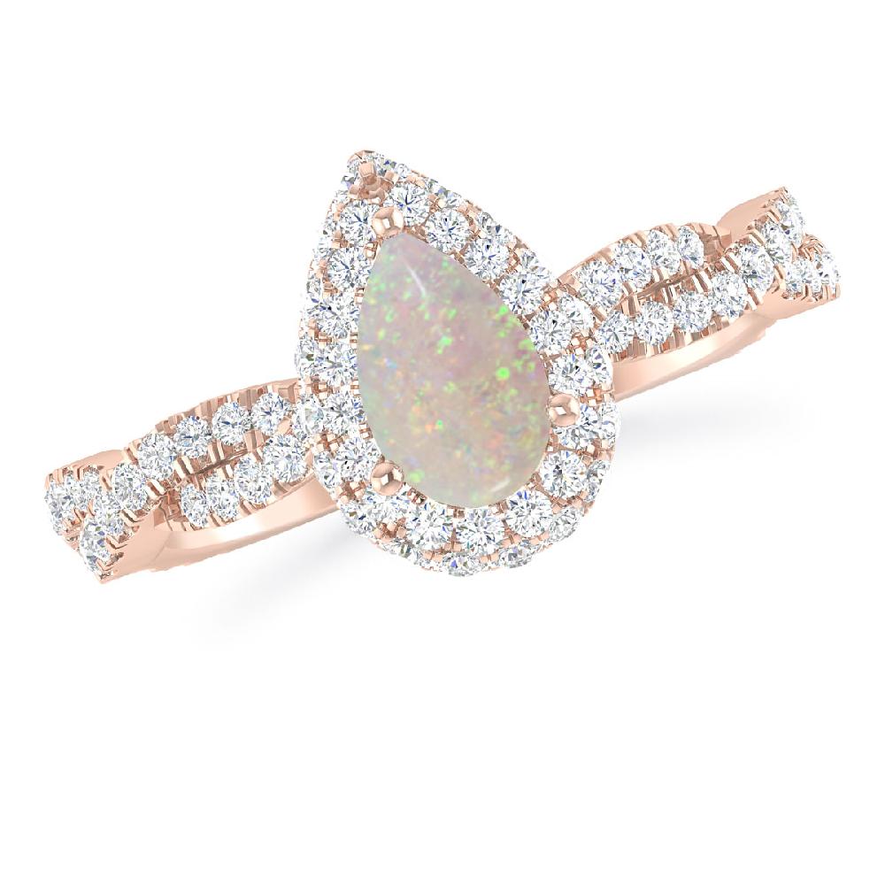 Rose Gold - Opal