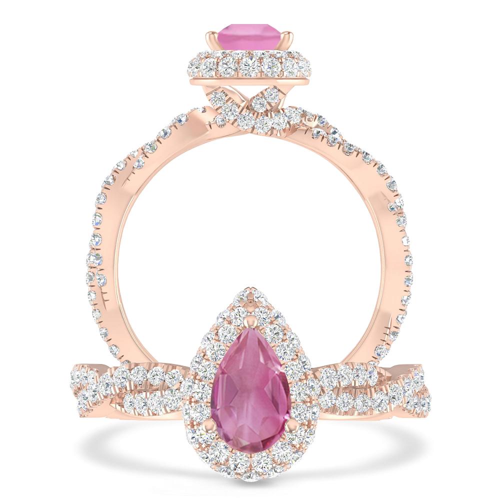 Rose Gold - Pink Tourmaline