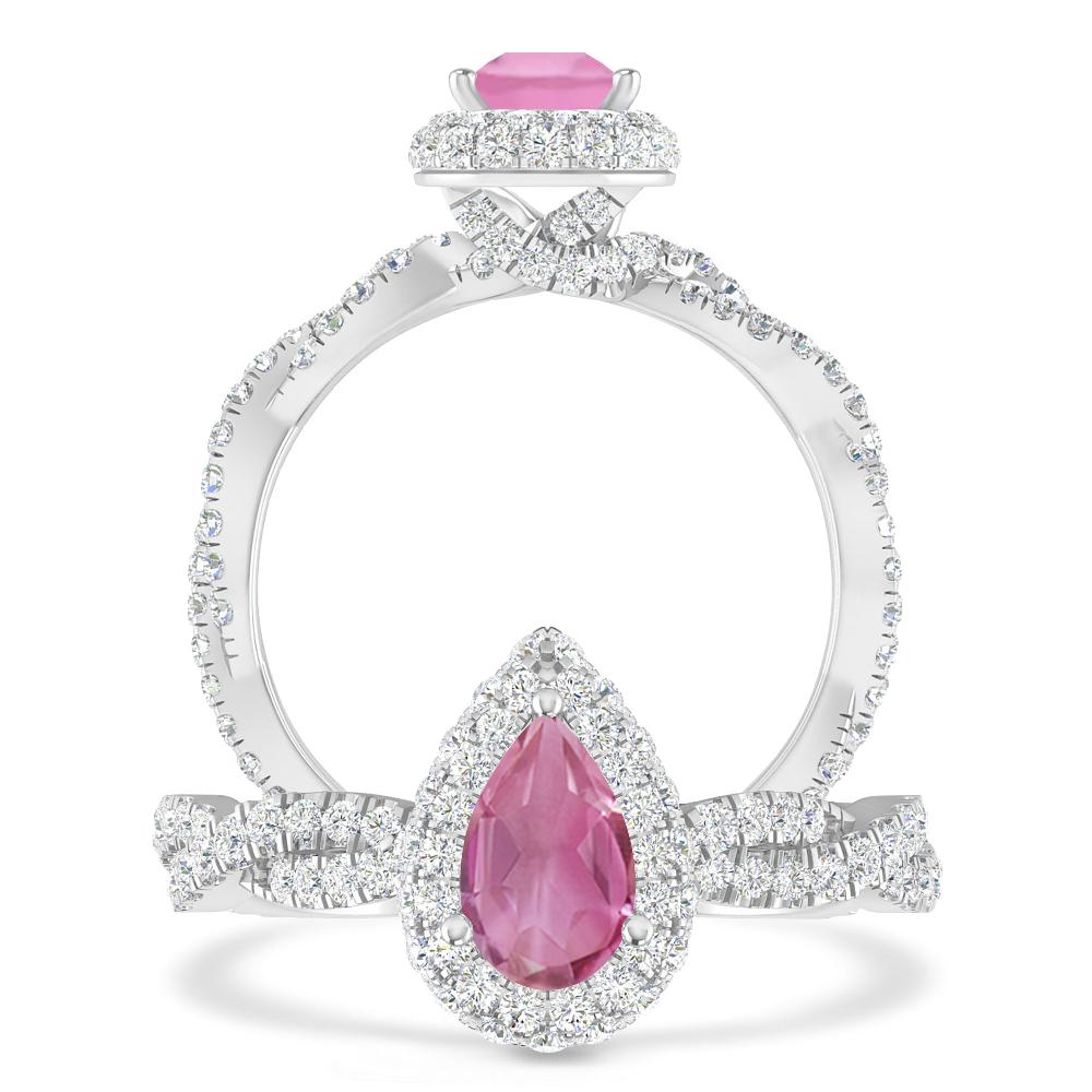 White Gold - Pink Tourmaline