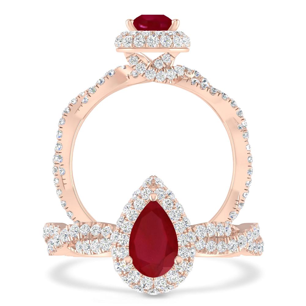 Rose Gold - Ruby