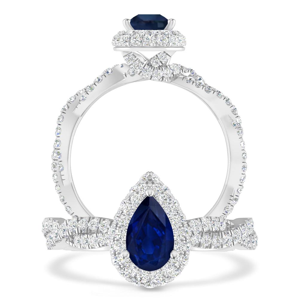 White Gold - Sapphire