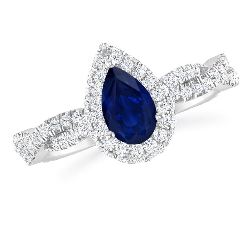 White Gold - Sapphire