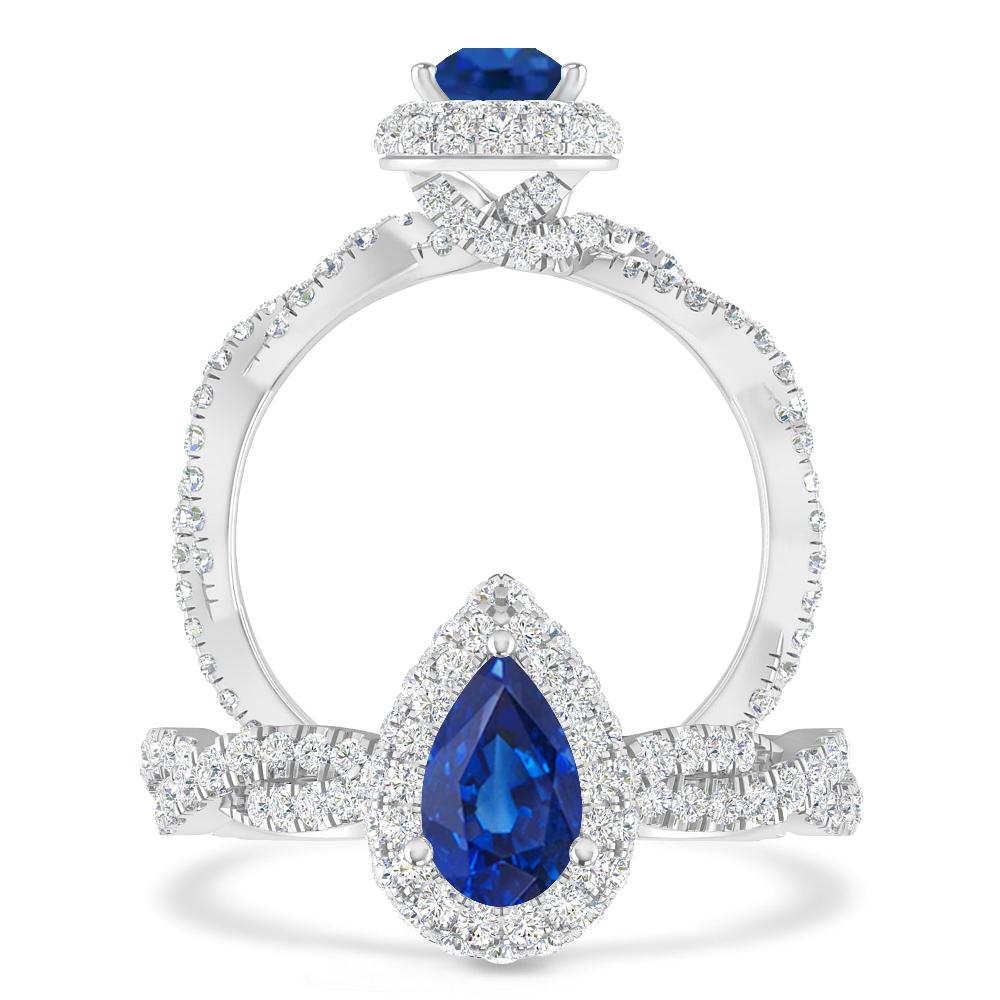 White Gold - Sapphire