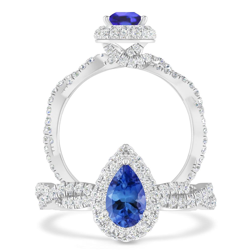 White Gold - Tanzanite