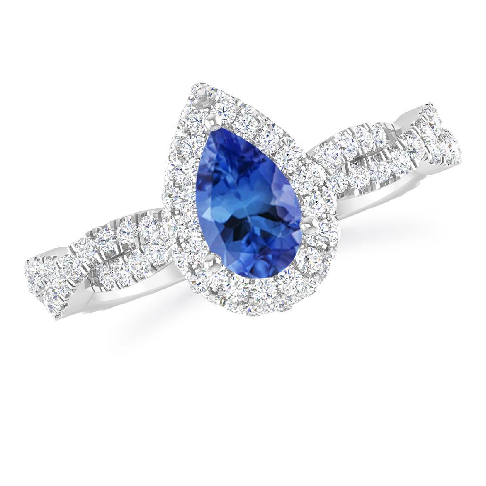 White Gold - Tanzanite